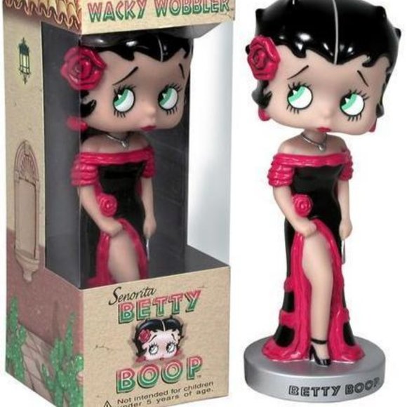 OPO 10 Figurina Betty Boop Collezione Dance – Flamenco – Altezza 12 Cm – PVC, BB201